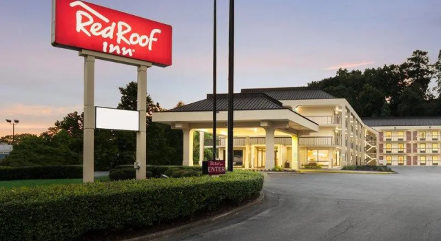 Кровать в общем номере Red Roof Inn Birmingham South