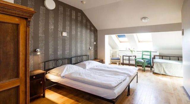 Standardní Čtyřlůžkový pokoj Sir Toby's Hostel