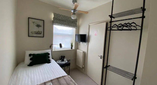 Одноместный номер Standard Brayford House Carholme Road - Serviced Accommodation in Lincoln for Contractors, Business & Leisure Stays