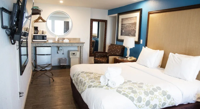 Двухместный номер Standard oceanfront Daytona Dream Inn By AmeriVu