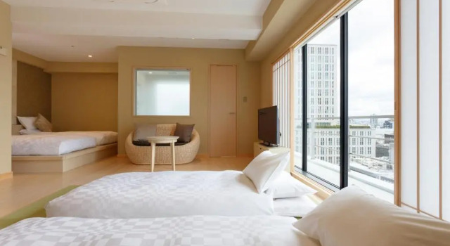 Номер Modern Japanese Premium Osaka View Hotel Honmachi