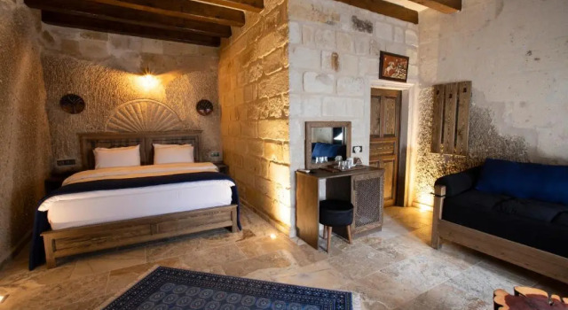 Трёхместный номер Cave Medusa Cave Hotel
