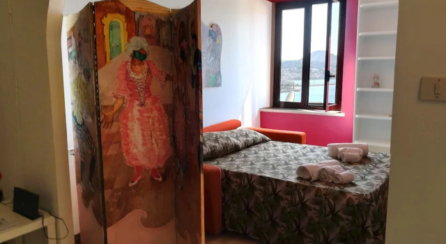 Коттедж с 2 комнатами с видом на город Belvedere Home With sea View on the Gulf of Gaeta