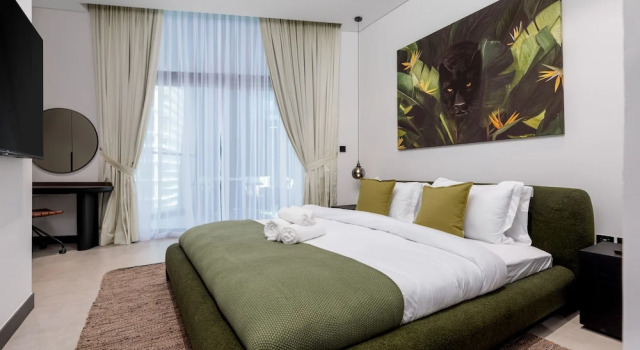 Waves - Elegant Waterfront Living in Dubais Business Bay, Забронировать Апартаменты/квартира Апартаменты Эмирата Дубая, рядом с Дубайский аквариум, Апартаменты/квартира