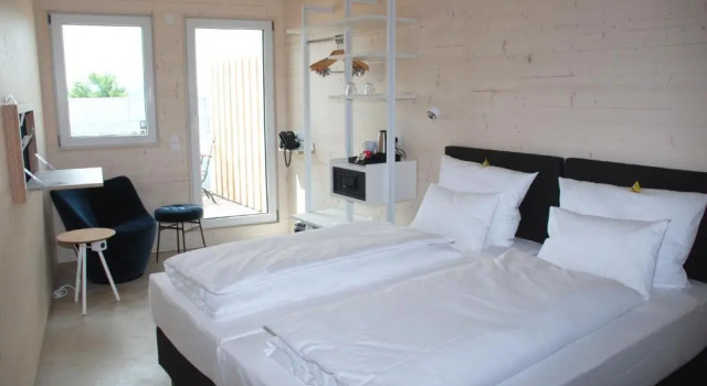 Двухместный номер Standard с балконом Schlafzimmer Hotel