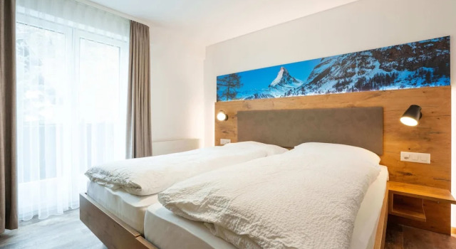Апартаменты с 3 комнатами с балконом и с видом на горы Apartments Patricia