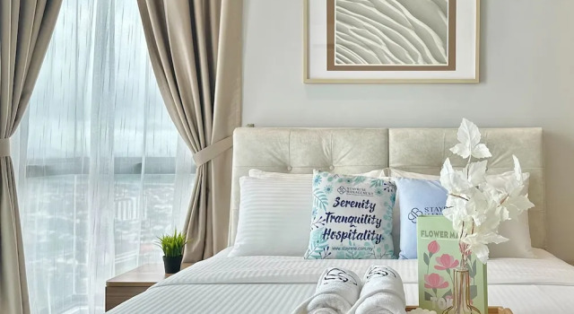 Апартаменты с 3 комнатами с балконом SKS Pavillion Residences - High Floor with Singapore View