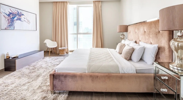 Blissfully Stunning 3BR With Direct Beach Access. Sea Views, Забронировать Апартаменты/квартира Дубай Эмират Дубай, рядом с Dubai Marina Yacht Club
