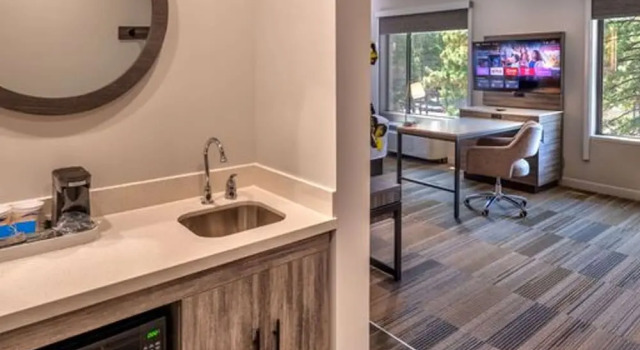 Двухместная студия Hampton Inn & Suites South Lake Tahoe