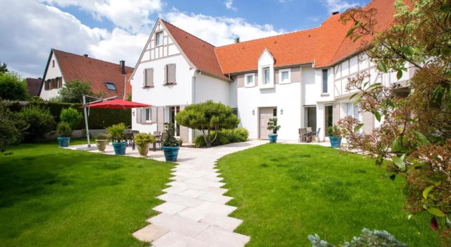 Двухместный номер Standard с видом на сад Villa Cosy Strasbourg
