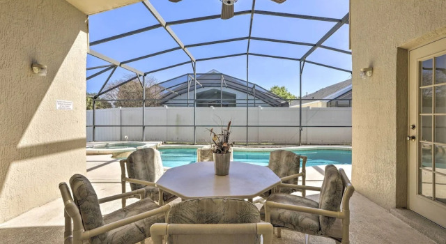 Коттедж Home w/ Private Pool & Hot Tub ~ 4 Mi to Disney!