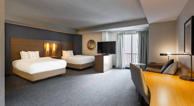 Четырёхместная студия Residence Inn by Marriott Halifax Downtown