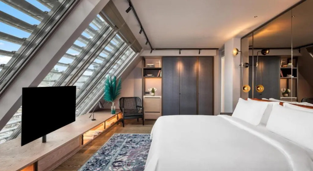 Двухместный номер Loft с видом на Дунай Matild Palace, a Luxury Collection Hotel