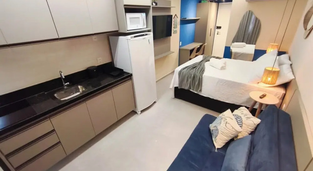 Студия Comfort Nawa Residence - Praia de Tamandaré