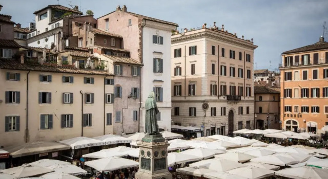 Апартаменты с 2 комнатами BBHOMEROME - Campo dei Fiori Deluxe with View