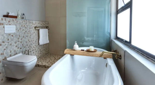 Standard- familie værelse med havudsigt Driftwood Guesthouse