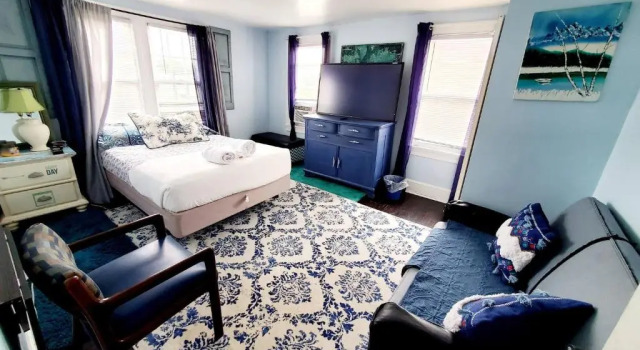 Room-blue Room in Delaware, Забронировать Апартаменты/квартира Апартаменты Довер, рядом с Museum of Small Town Life, Апартаменты/квартира