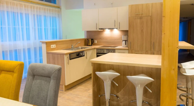 Номер Deluxe Пентхаус с балконом Brunner Apartments