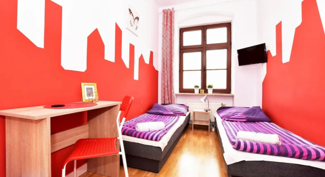 Четырёхместный номер Standard City Central Hostel - Pokoje prywatne