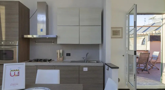 Sea Sound Apartment with Terrace, Забронировать Апартаменты/квартира Отели Генуи с парковкой, Парковка