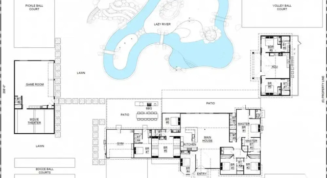 Коттедж Lazy River Resort Theater Pickleball Game RM