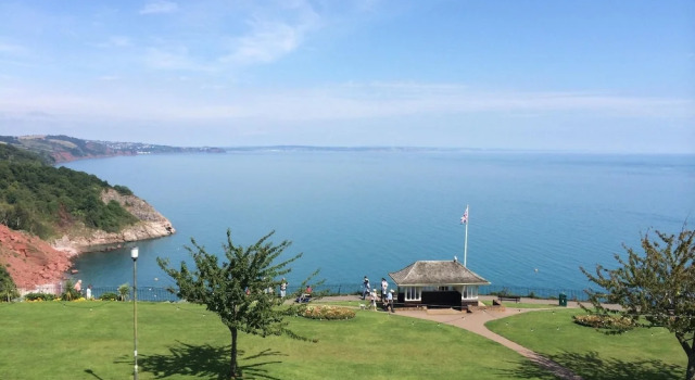 Standard- dobbelt værelse med havudsigt The Babbacombe Hotel