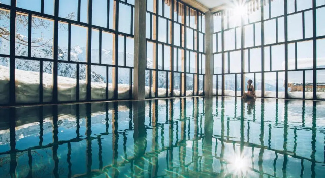 Двухместный номер Standard с видом на горы Hôtel Alparena & Spa - 4 étoiles
