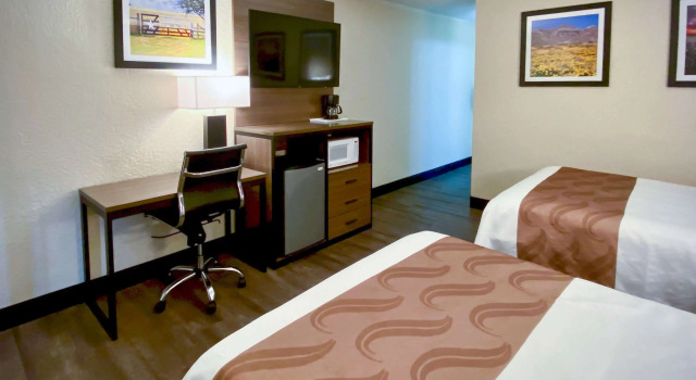 Четырёхместный номер Standard Quality Inn & Suites Airport