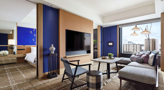 Двухместный люкс с видом на город Hyatt Centric Kanazawa
