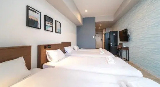Четырёхместный номер Standard WELLSTAY Osaka Shinimamiya