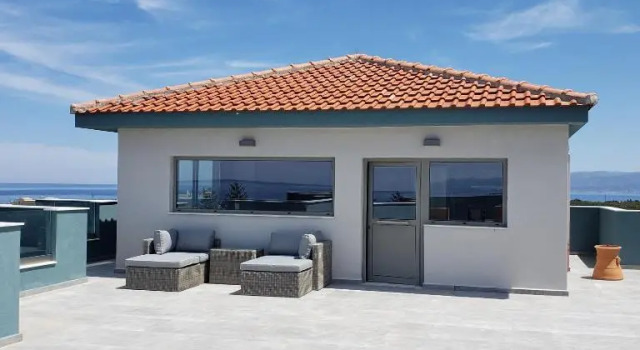 Люкс с видом на море Evalia Apartments