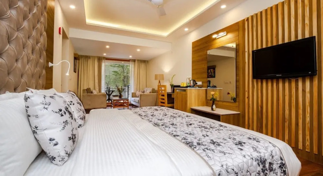 Номер Deluxe Anand Vardhan Resorts - A Spiritual & Wellness Retreat, Manali