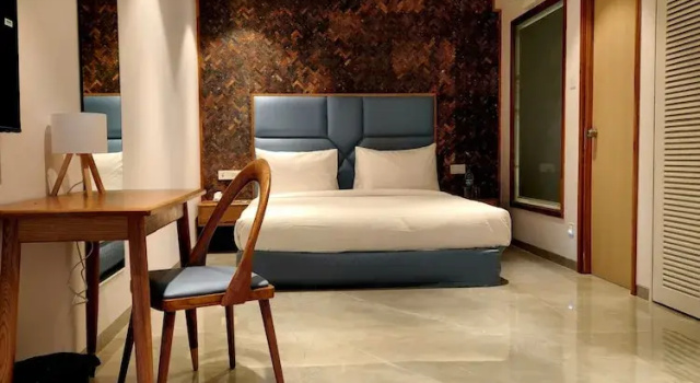 Двухместная студия с балконом и с видом на море Regenta Waterfront Resort, Dapoli