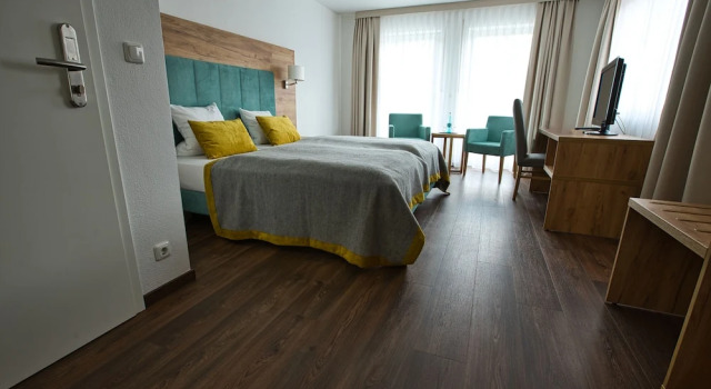 Трёхместный номер Standard с балконом Altes Kurhaus Landhotel