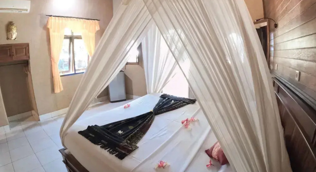 Двухместный номер Deluxe с красивым видом из окна Suka Sari Cottages