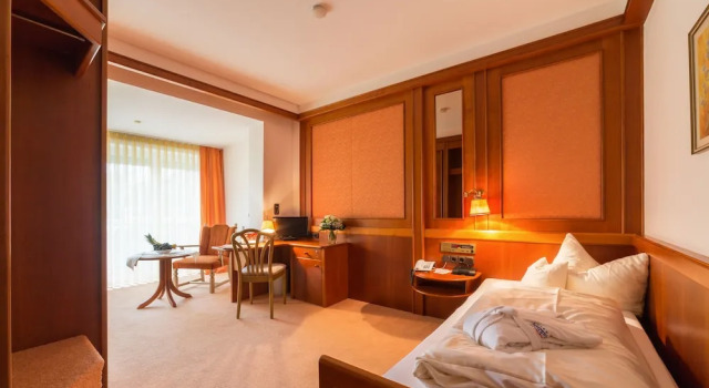 Одноместный номер Standard с балконом Hotel Bayernwinkel - Yoga & Ayurveda
