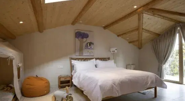 Семейный тент с балконом и с видом на горы Morningdeer homestay