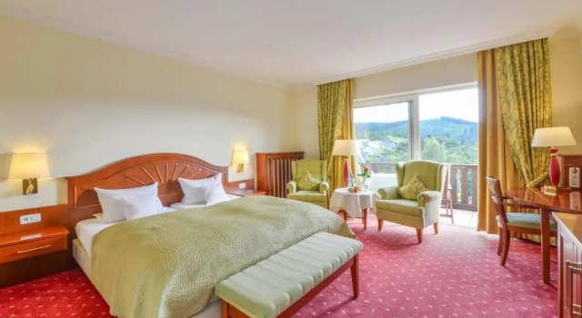 Двухместный номер Deluxe с балконом Doerr Landhotel & Spa