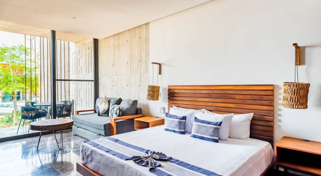 Двухместный люкс Luxury с видом на сад IIK Tulum Luxury Condo by Spot Rentals