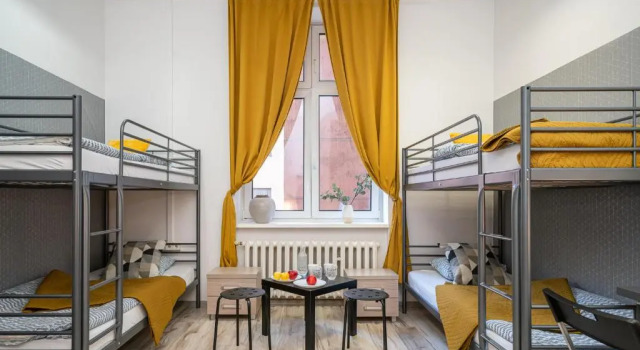 Четырёхместный номер Absynt Hostel Wrocław