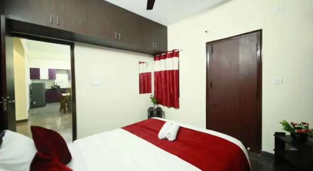 Номер Deluxe Tranquil Orchid Serviced Apartments