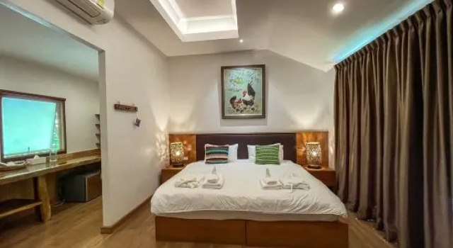 Двухместный номер Standard с балконом Tippaya Villa