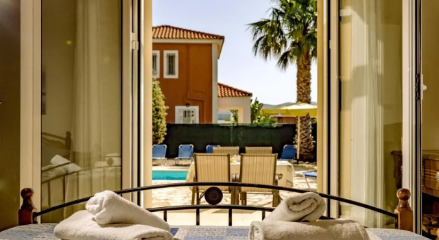 Villa with 3 bedrooms in Mouzaki with wonderful mountain view private pool enclosed garden 1 km from the beach