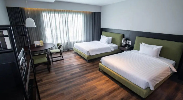 Двухместный номер Standard с видом на бассейн S Ram Leisure Hotel