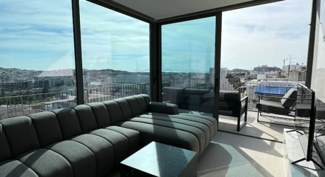 Апартаменты Deluxe Skyfall Penthouse with Acropolis View