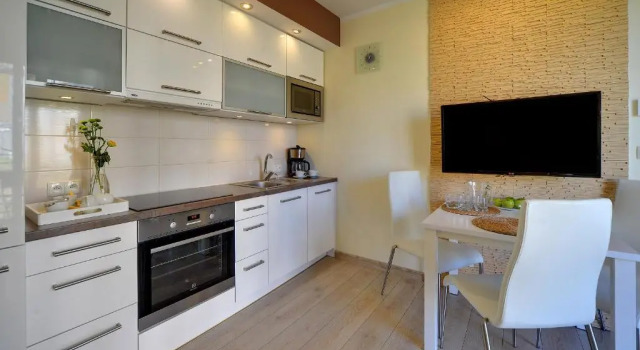 Апартаменты c 1 комнатой с балконом Stonowane i Eleganckie Apartamenty Sun Seasons 24 w Świeradowie Zdroju by Noclegi Renters
