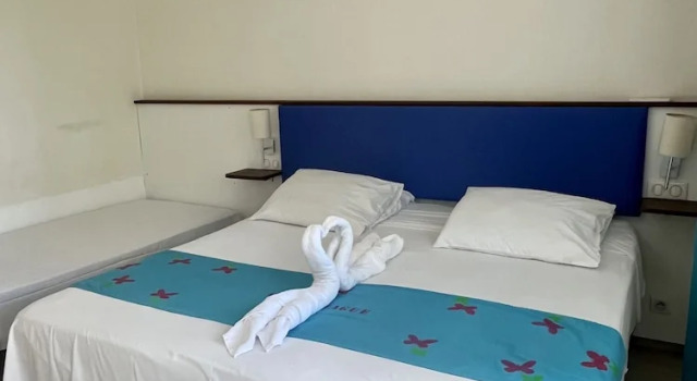Семейные апартаменты c 1 комнатой с видом на парк Hôtel DOUCE VAGUE