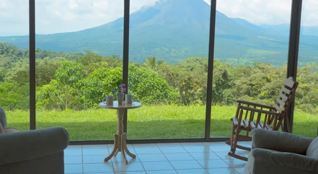 Двухместный номер Standard с панорамным видом Hotel Arenal Lodge