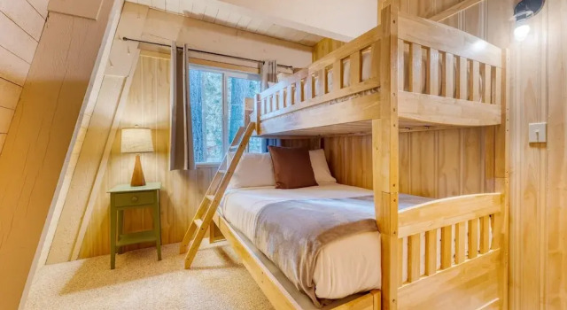 Lundy Bearden Serene Tahoe Retreat With Deck Fireplace and Forest Views