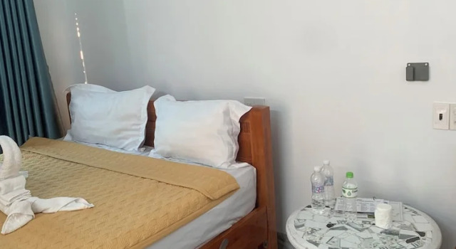 Кровать в общем номере Tamcoc White Swan Hostel